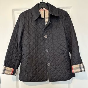 Women’s Burberry Quilted Jacket.